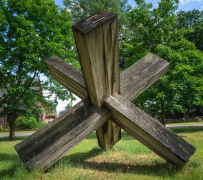 Fachwerkknoten Brochdorf Kunstwerk in Brochdorf