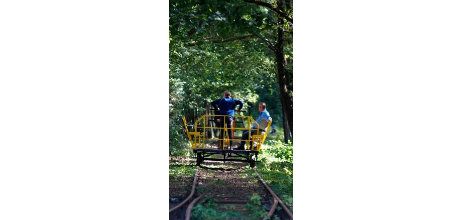 Delmsen mit Fahrraddraisnie