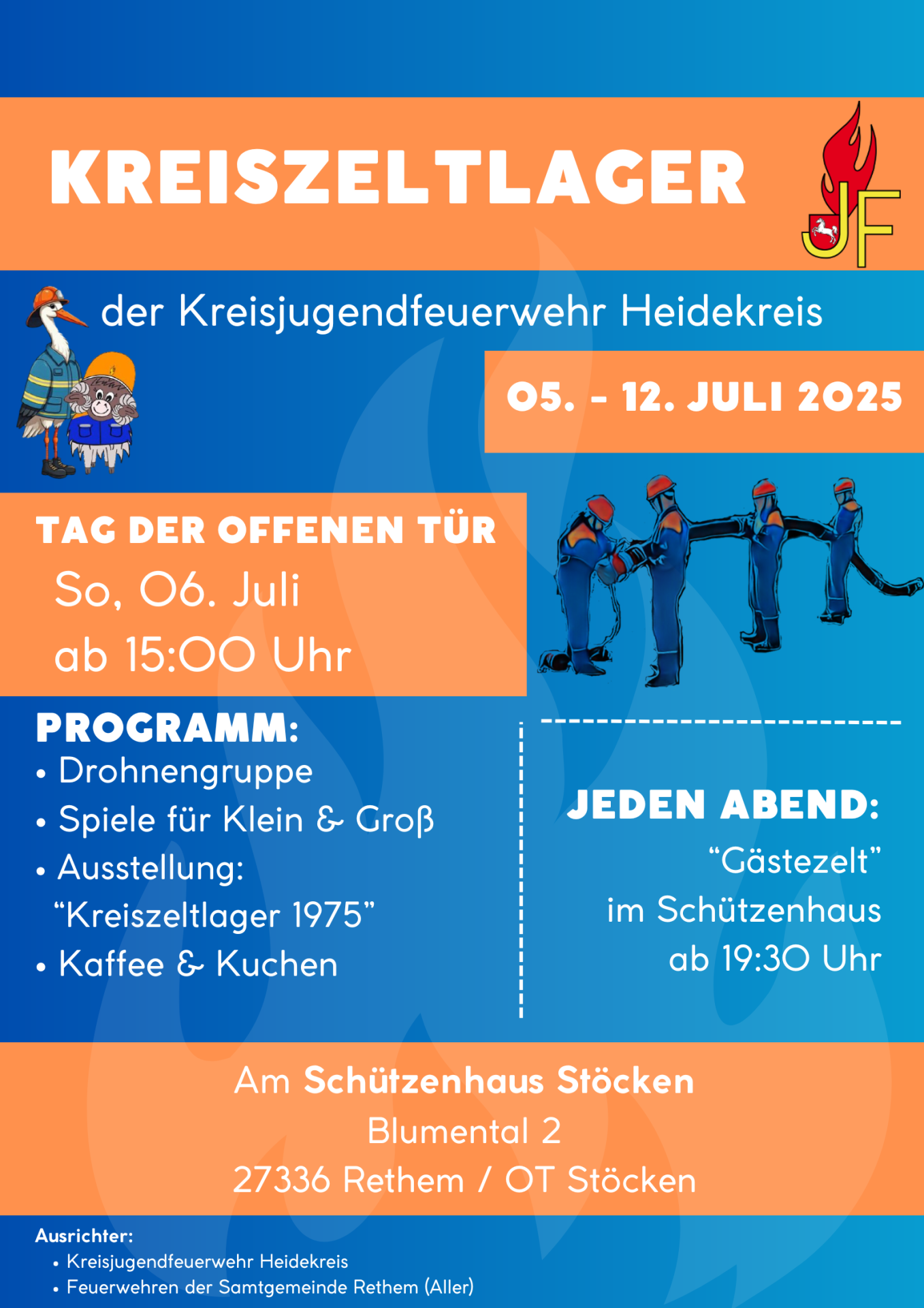 Infoplakat - Kreiszeltlager JF Infoplakat - Kreiszeltlager JF