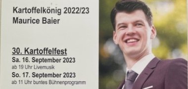Kartoffelfest 2023 Kartoffelkönig