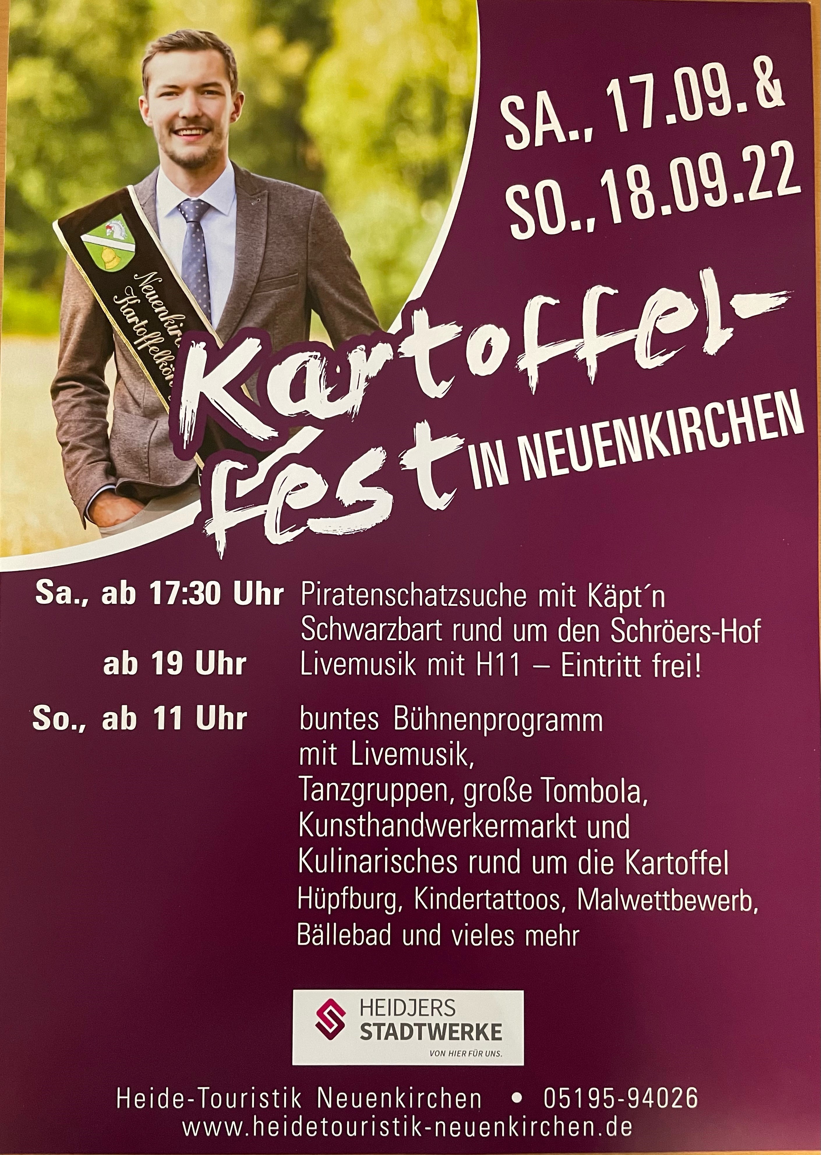 Kartoffelfest 29. Kartoffelkönig