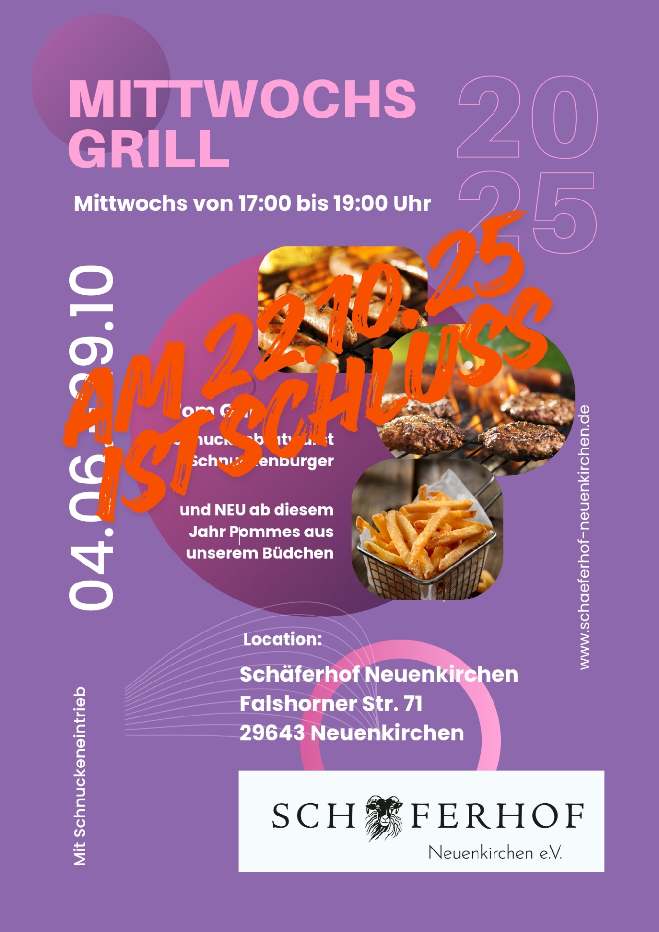 Mittwochsgrill Plakat