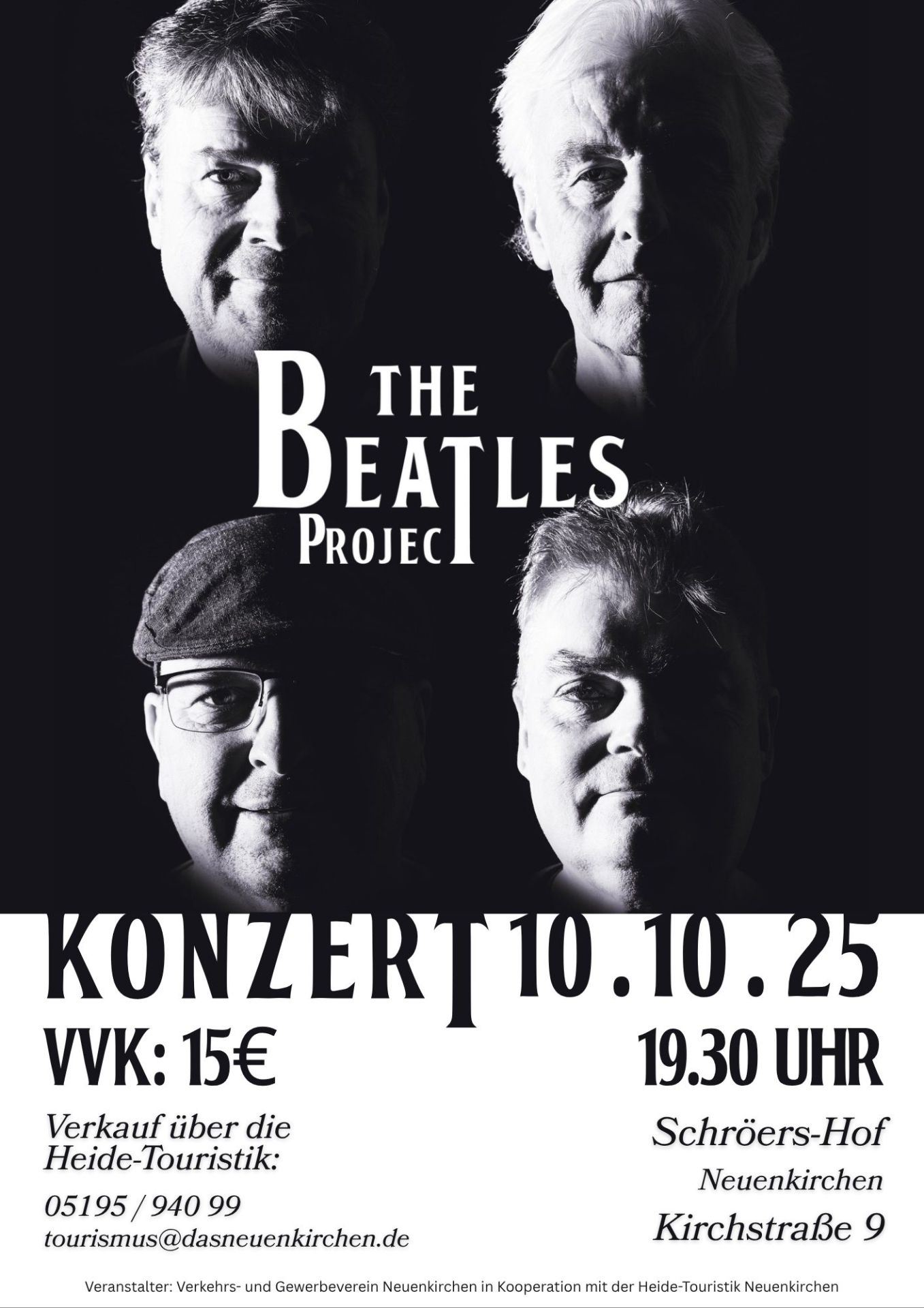 Beatles 10.10.25 - Plakat