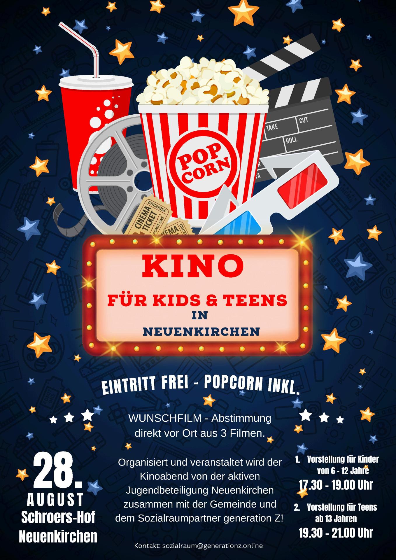 Kinderkino Gen Z - Schröers-Hof Kinderkino Gen Z - Schröers-Hof