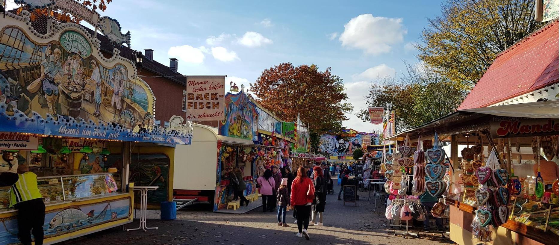 Herbstmarkt Budenstadt in Schneverdingen Herbstmarkt Budenstadt in Schneverdingen