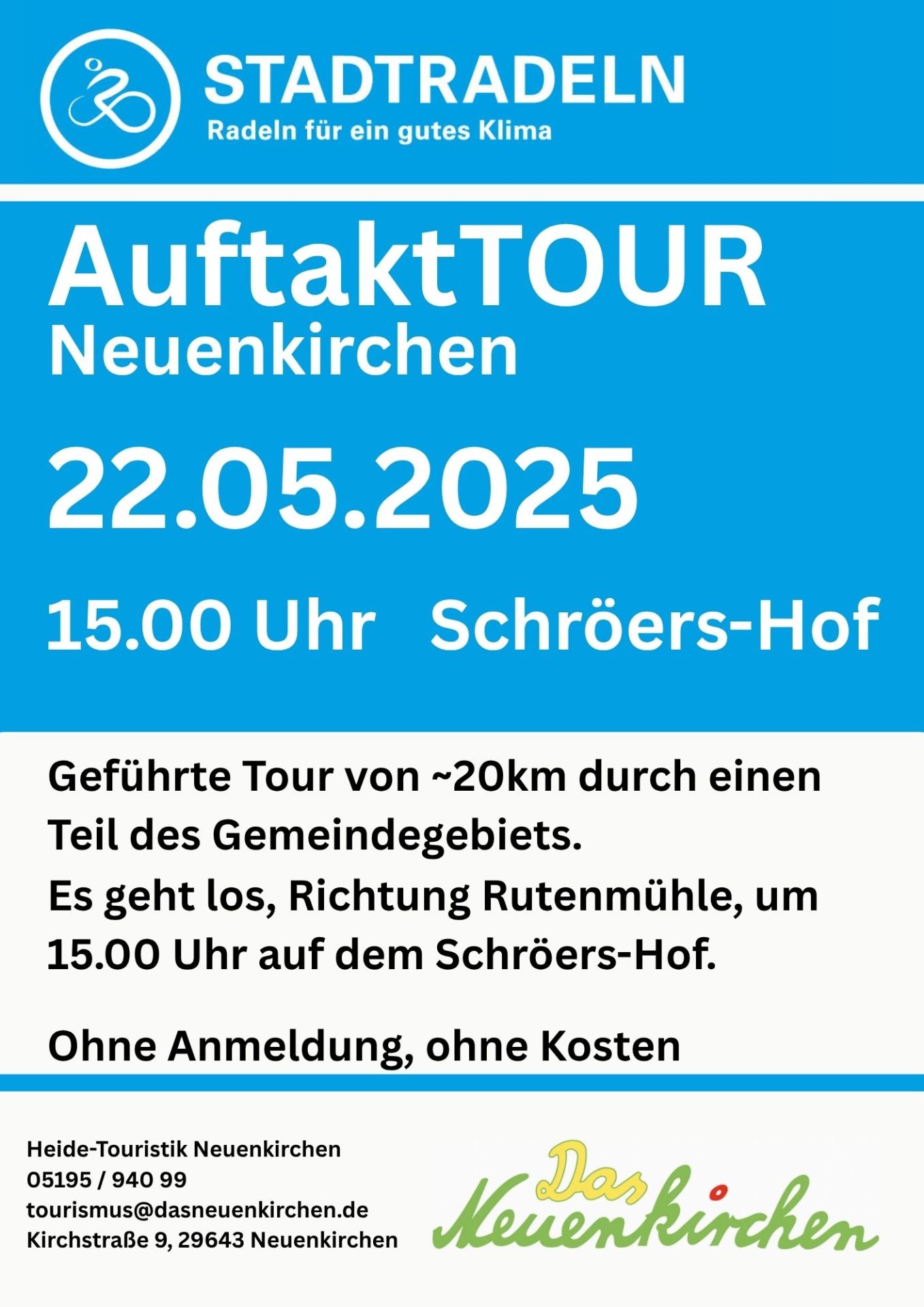 AuftaktTOUR Plakat
