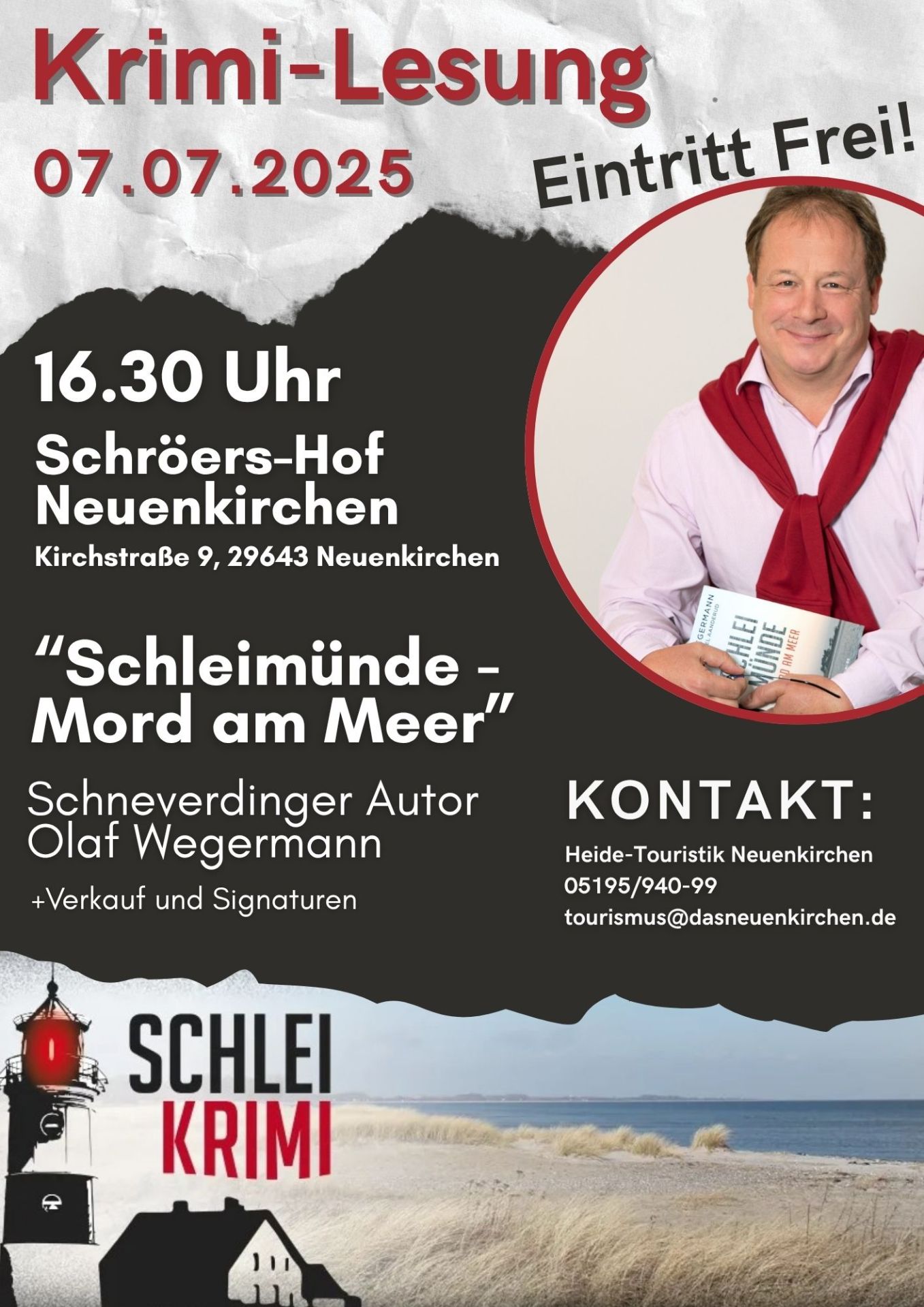 Krimi-Lesung - Olaf Wegermann