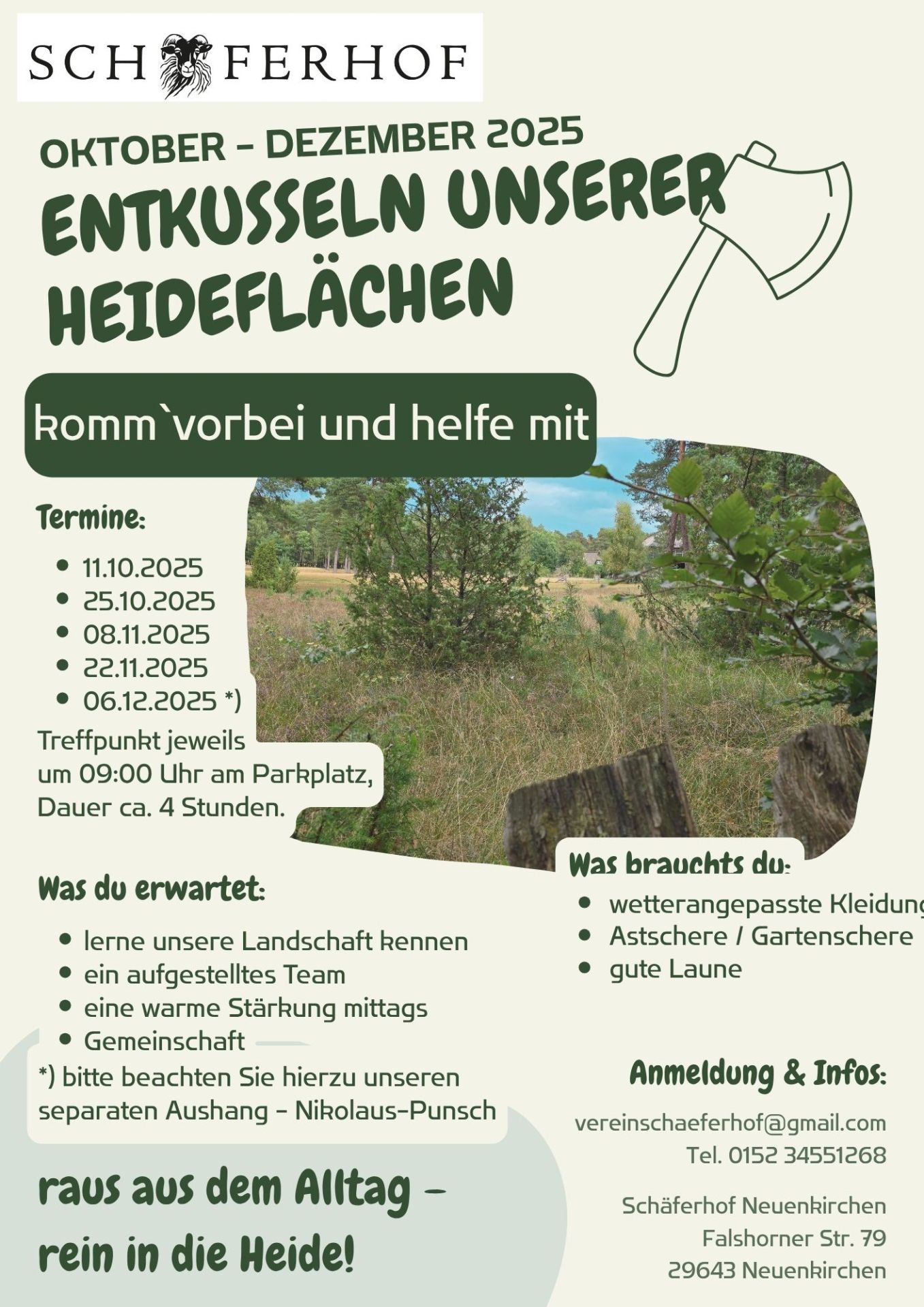 Entkusseln 2025 - Plakat Entkusseln 2025 - Plakat