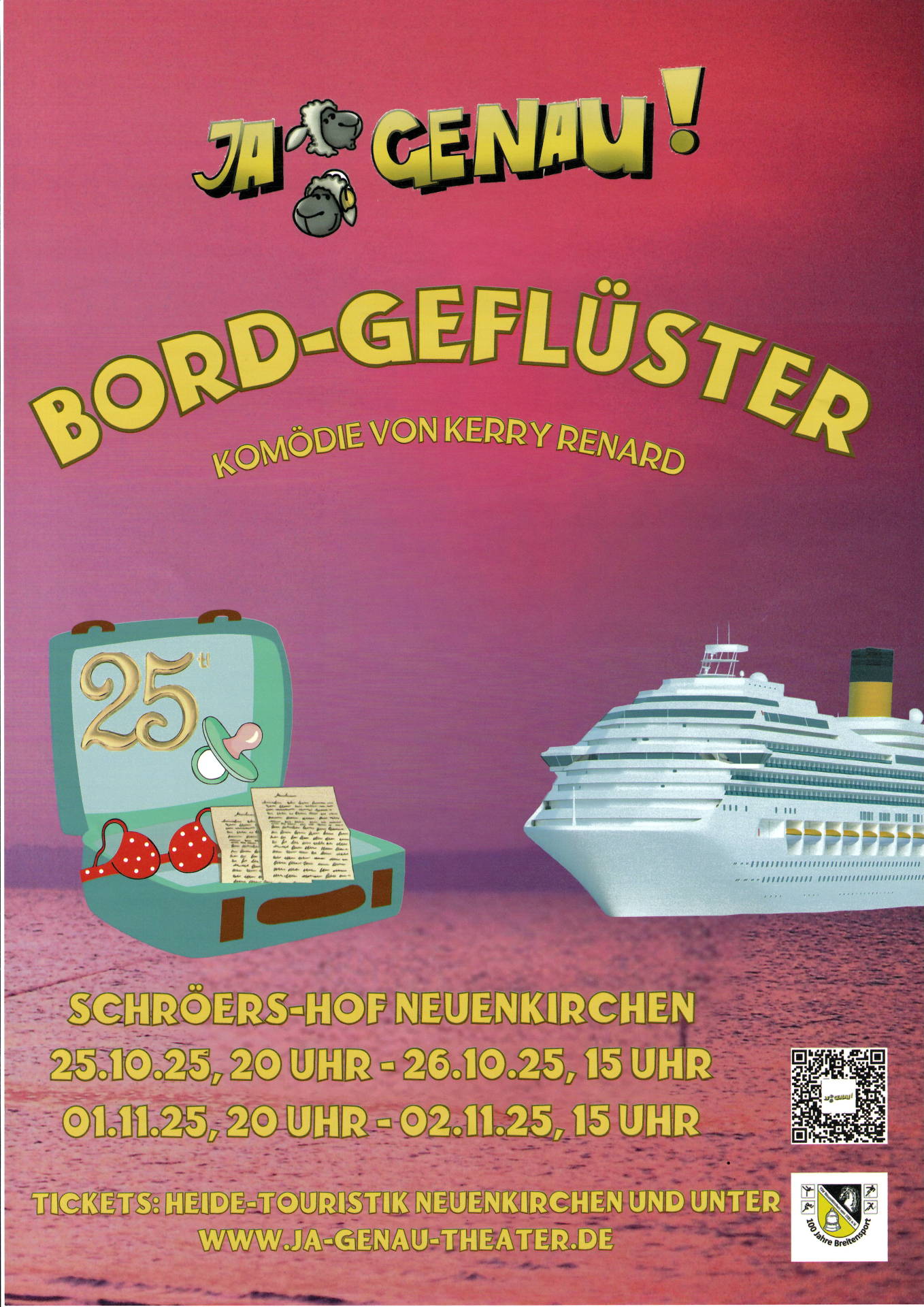 Bordgeflüster Plakat