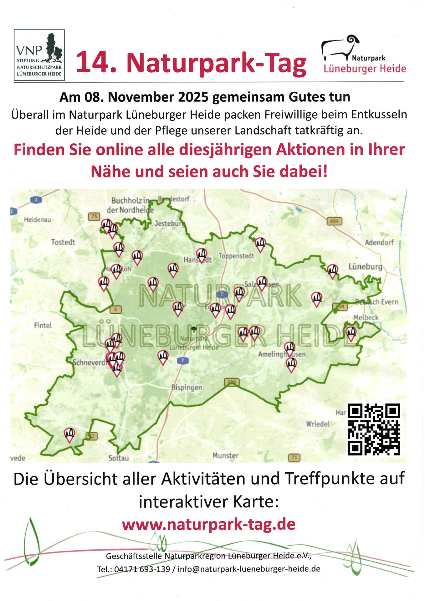 14. Naturpark-Tag - Plakat 14. Naturpark-Tag - Plakat