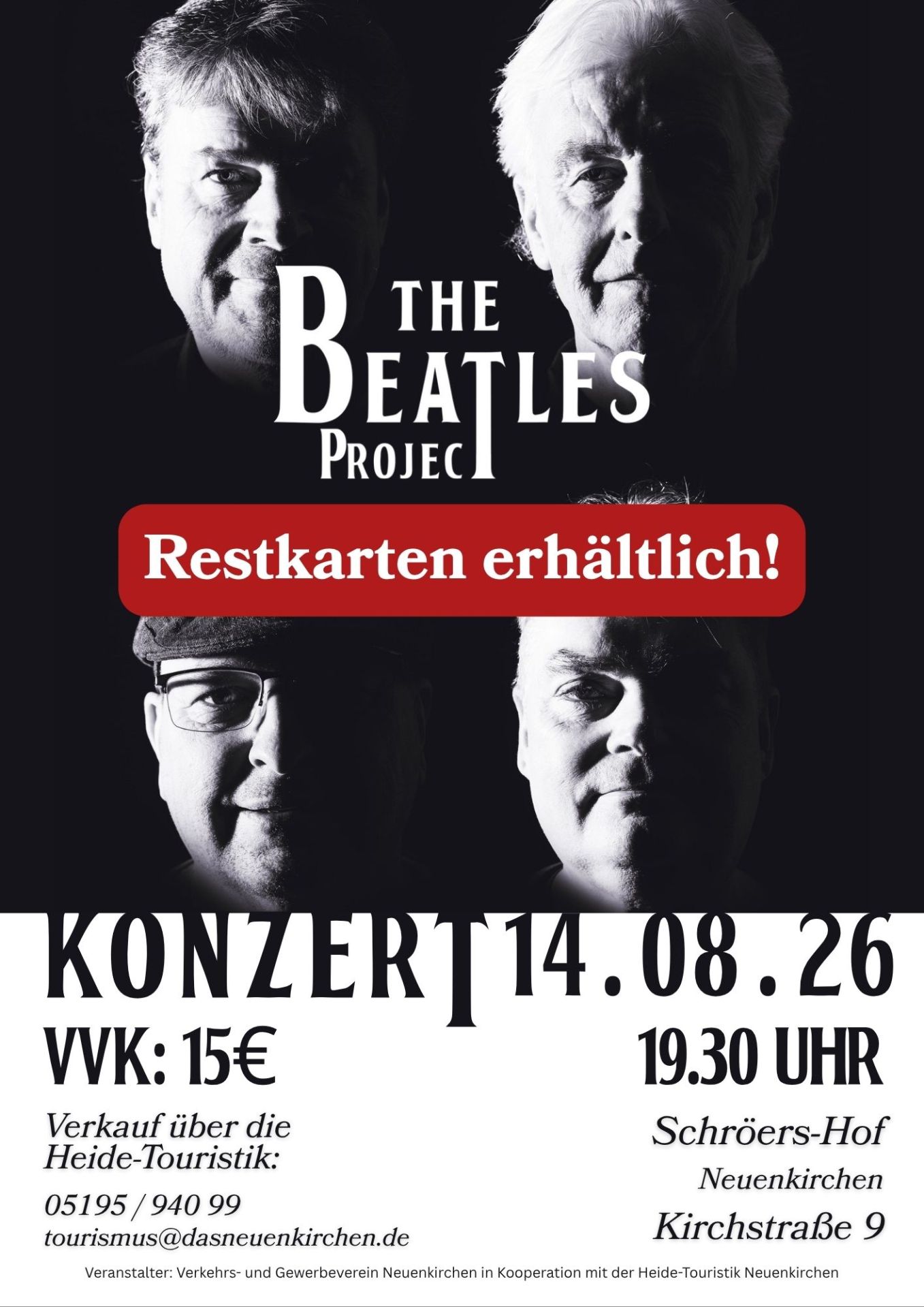 Beatles 14.08.2026 - Restkarten - 1