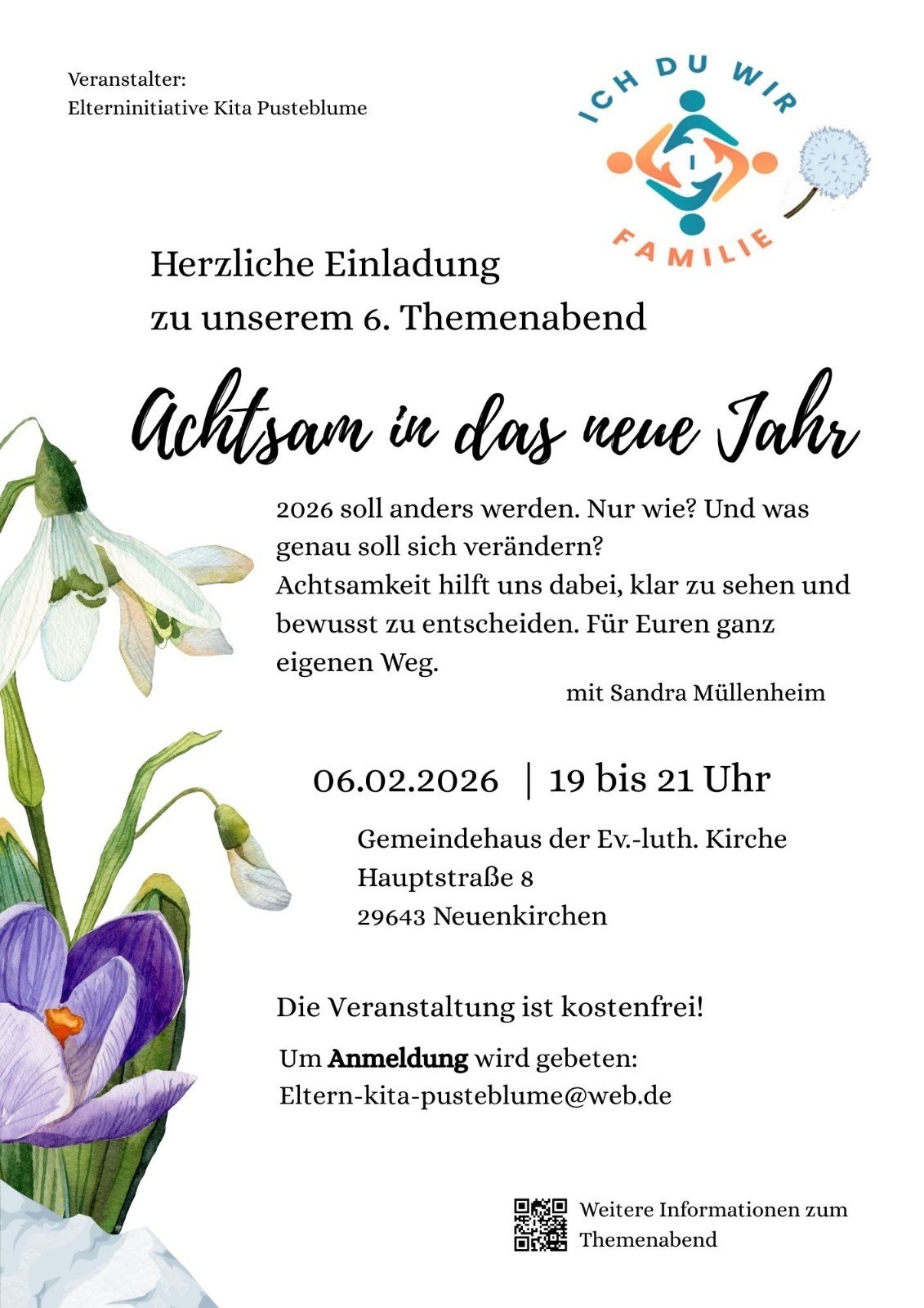 6. Themenabend - Achtsamkeit 6. Themenabend - Achtsamkeit