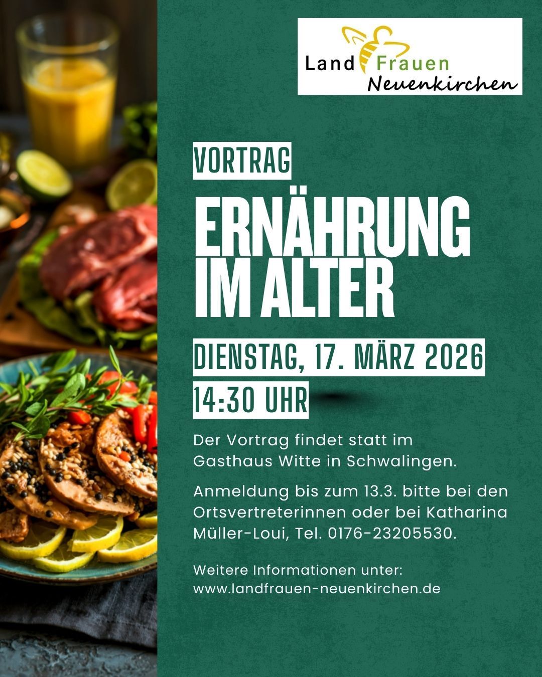 Ernährung im Alter - Plakat Ernährung im Alter - Plakat
