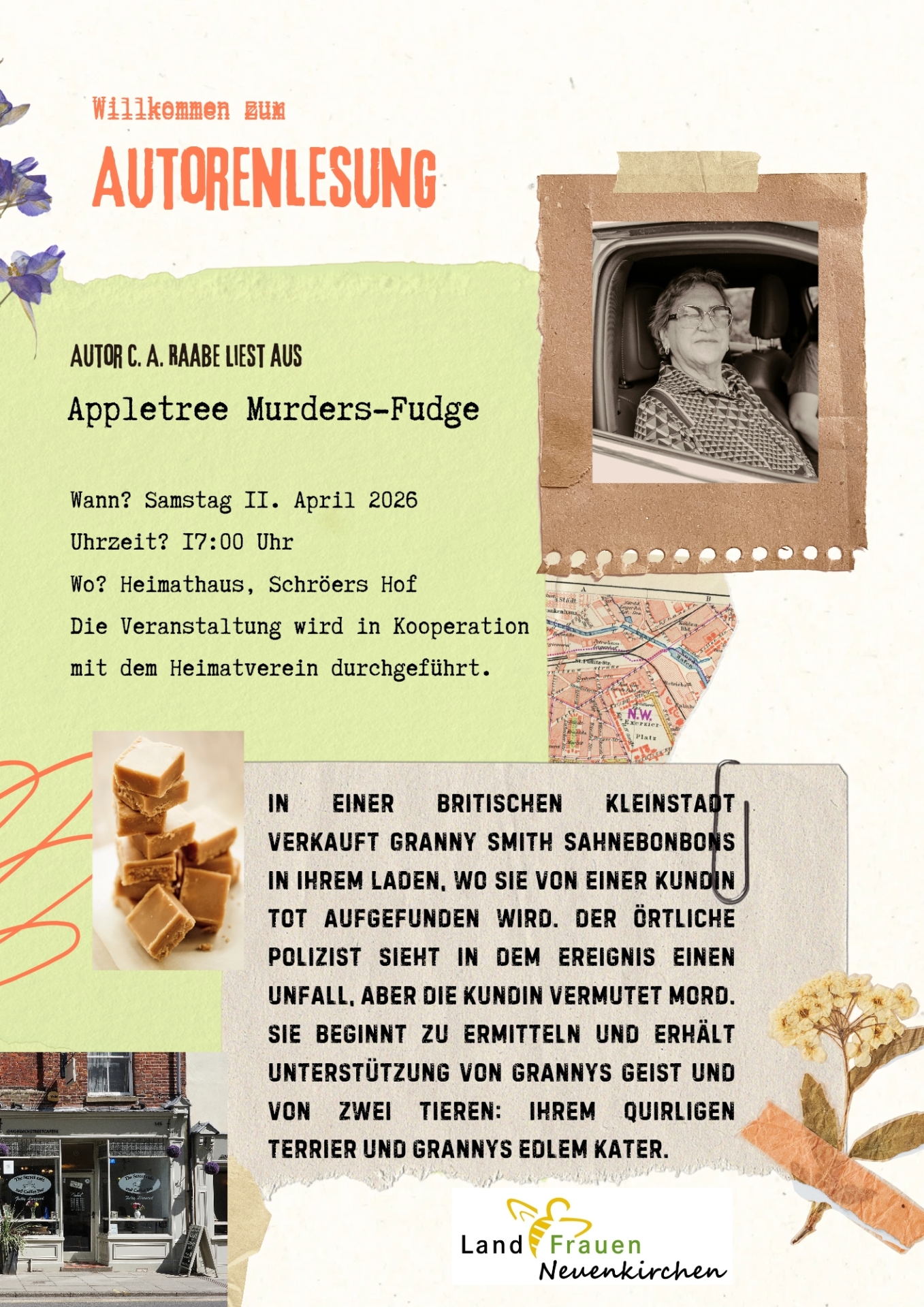 Autorenlesung LandFrauen Autorenlesung LandFrauen