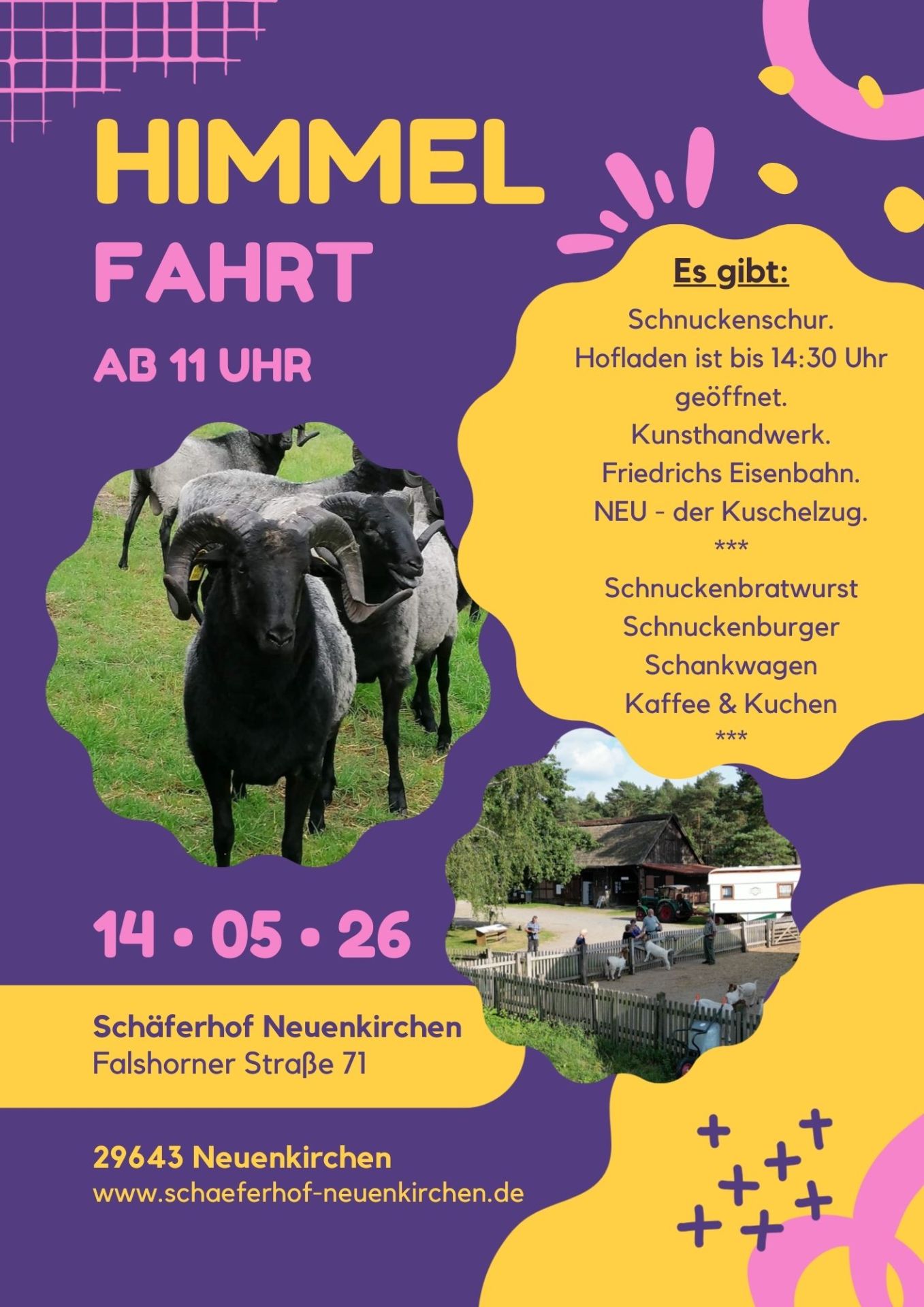 Himmelfahrt Schäferhof 2026 Himmelfahrt Schäferhof 2026