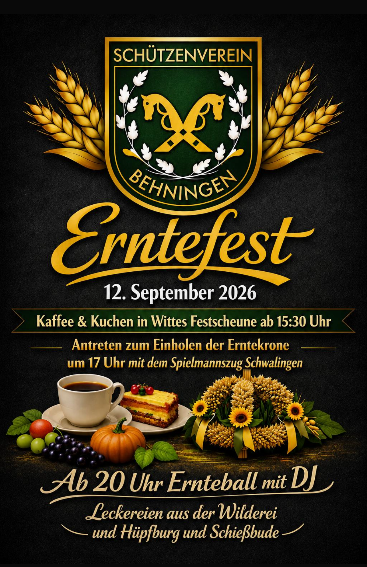 Erntefest Behningen Erntefest Behningen Plakat 2026